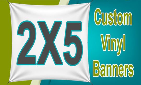 2'x5' Custom Banner (24"x60")