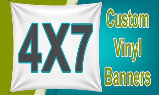 4'x7' Custom Banner (48"x84")