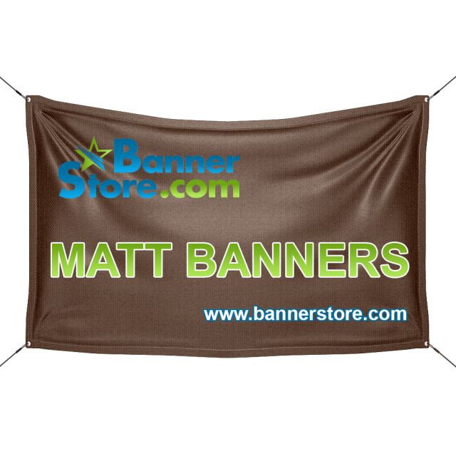Matte Banners