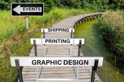 Banner Path From Printing To Events