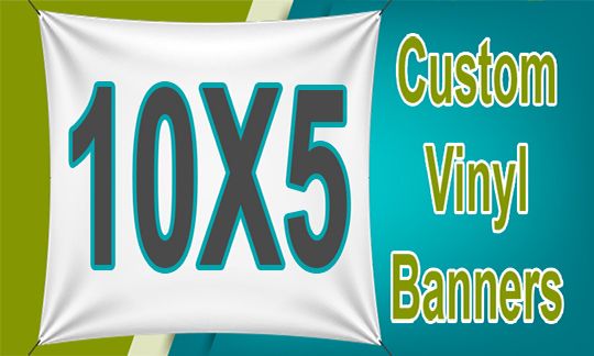 Order Full Color 10x5 Custom Vinyl Banners. Order Online Now!
