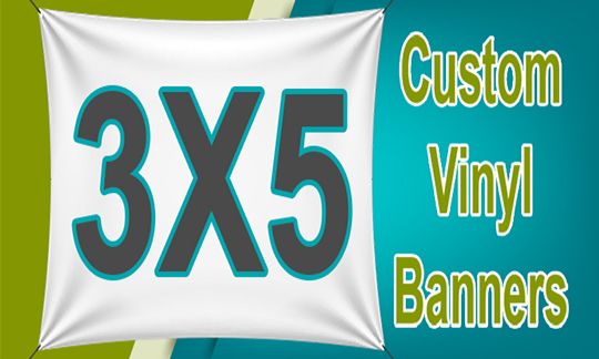 Order Full Color 3x5 Custom Vinyl Banners. Order Online Now!