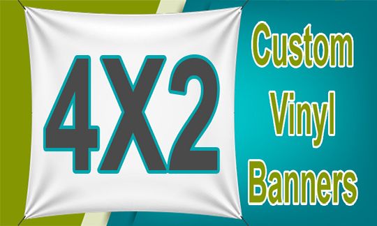 4x2 CUSTOM BANNER