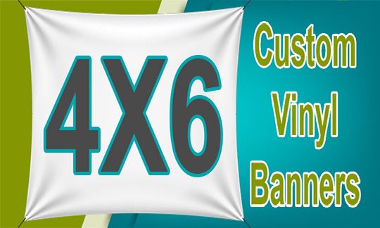 CUSTOM 4x6 BANNERS